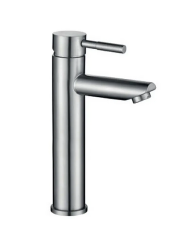 Смеситель для умывальника Mixxus SUS-001-A-High (нерж. сталь) (MI6177)