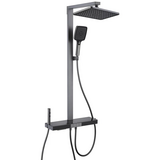 Душова система з термостатичним змішувачем Mixxus Premium Next-009-J Graphite, 4 режими (MI6544)