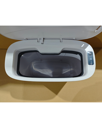 Мусорное ведро сенсорное овальное Mixxus Flat-TC0109 White 9 л цвет белый (MI7074)