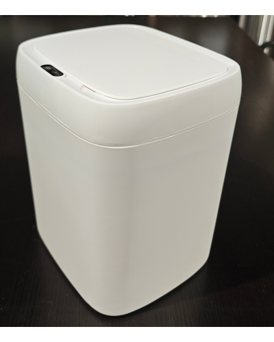 Мусорное ведро сенсорное прямоугольное Mixxus Wave-TC0212 White 12 л (цвет белый) (MI8403)