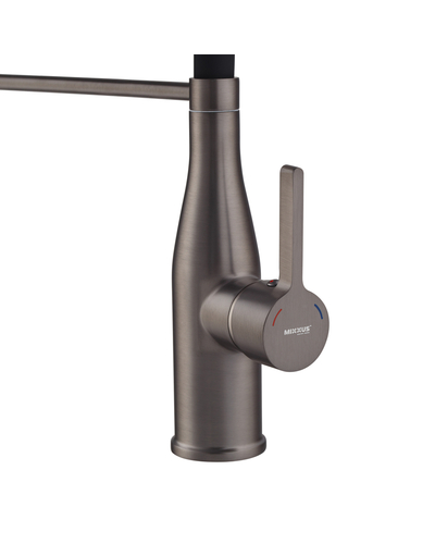 Змішувач для кухні Mixxus Premium Summer 017 Graphite REFL.Black (MI6962)