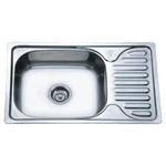 Мийка кухонна Zerix Z6642-08-180D (decor) (ZX1601)