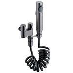 Кран для гігієнічного душу та бачка унітаза Mixxus AVT-01 Graphite з лійкою (MI6837)