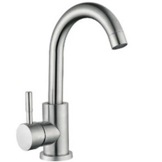 Смеситель для умывальника Mixxus SUS-001-C с нерж. стали SUS304 (MI0788)