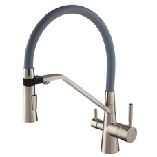 Змішувач для кухні Mixxus Premium Magnet 021 SS COLOR REFL.GREY (MI6976)
