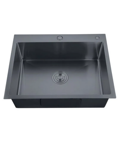 Мийка Zerix ZH5843-215 Nano-Black (3.0/0.8) з нержавіючої сталі (MX1584) Мийка Zerix ZH5843-215 Nano-Black (3.0/0.8) з нержавіючої сталі (MX1584)