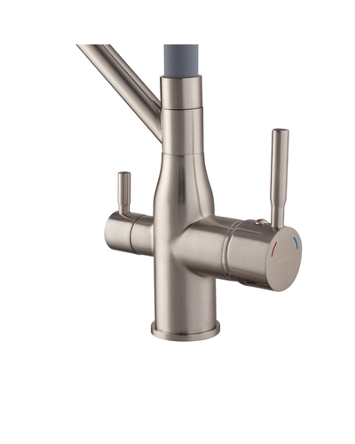 Змішувач для кухні Mixxus Premium Gravity 021 SS COLOR REFL.GREY (MI6980)