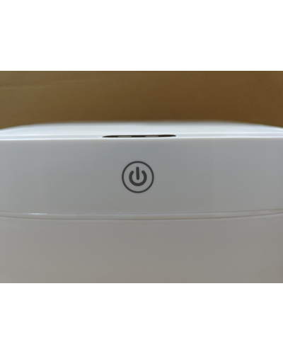 Мусорное ведро сенсорное прямоугольное Mixxus Wave-TC0314 White 14 л (цвет белый) (MI8404)