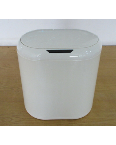Мусорное ведро сенсорное овальное Mixxus Premium Topper-TC0112 White 12л цвет белый (MI7082)