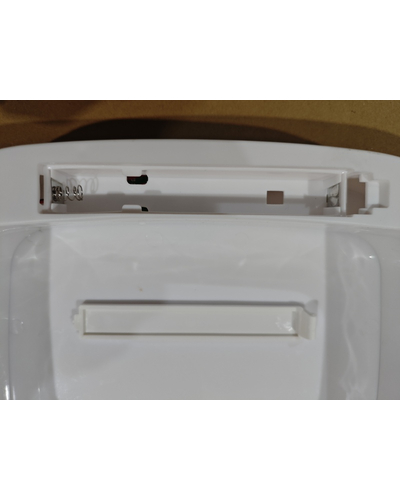 Мусорное ведро сенсорное прямоугольное Mixxus Wave-TC0212 White 12 л (цвет белый) (MI8403)