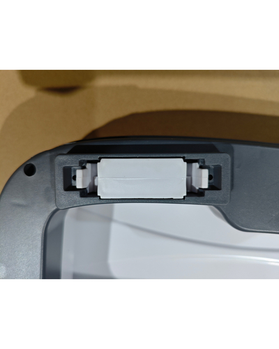 Мусорное ведро сенсорное овальное Mixxus Flat-TC0109 White 9 л цвет белый (MI7074)