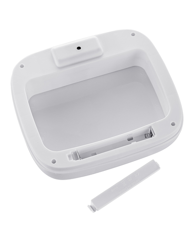 Мусорное ведро сенсорное прямоугольное Mixxus Wave-TC0212 White 12 л (цвет белый) (MI8403)