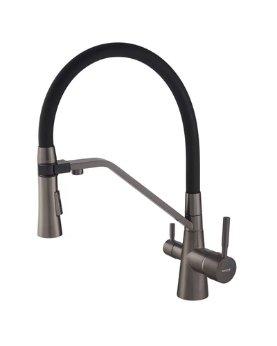 Змішувач для кухні Mixxus Premium Magnet 021 Graphite REFL.Black (MI6975)
