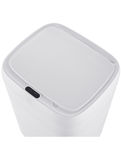 Мусорное ведро сенсорное прямоугольное Mixxus Wave-TC0314 White 14 л (цвет белый) (MI8404)