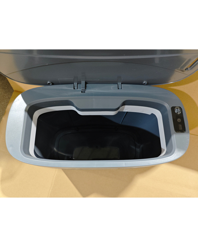Мусорное ведро сенсорное овальное Mixxus Flat-TC0109 Graphite 9 л цвет графит (MI7075)