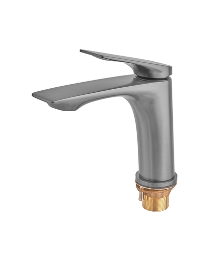 Смеситель для умывальника Mixxus Premium Derby 001 (NUT) Graphite (MI6607)