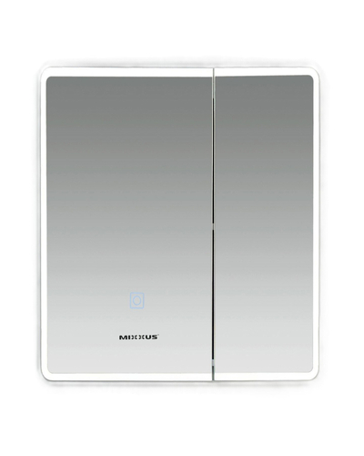 Дзеркальна шафка Mixxus Premium Olivary CM01-60x70x13 з LED Touch, димером, регулятором яскравості (MI8294)
