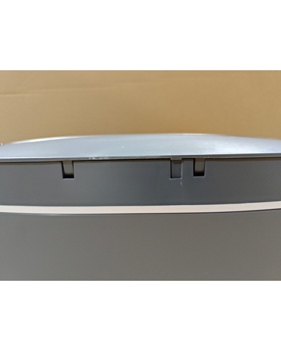 Мусорное ведро сенсорное овальное Mixxus Flat-TC0109 Graphite 9 л цвет графит (MI7075)