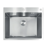 Мийка з нержавіючої сталі Mixxus MH6050 Decor SS Color колір нержавійка (MI7043)