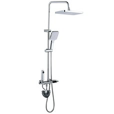 Душова система зі змішувачем Mixxus Premium Riviera 009-J з кнопкою перемикання, 4 режими (MI6834)