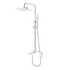 Душова система Mixxus Premium Walter 009-J White-Chrome зі змішувачем (MI6622)