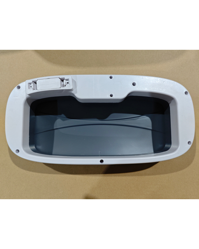Мусорное ведро сенсорное овальное Mixxus Flat-TC0109 Graphite 9 л цвет графит (MI7075)