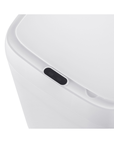 Мусорное ведро сенсорное прямоугольное Mixxus Wave-TC0212 White 12 л (цвет белый) (MI8403)