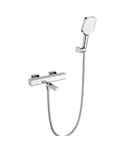 Змішувач для ванни Mixxus Premium Virgo 009 (EURO) термостатичний, з коротким виливом (MI6644)