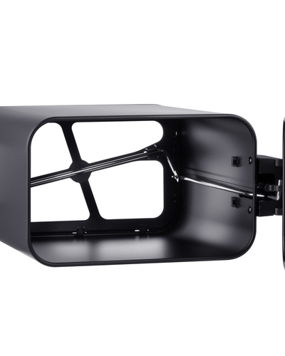 Мусорное ведро с плавным закрытием прямоугольное Mixxus Premium Quadro-TC0105 Black 5 л цвет черный (MI7061)