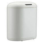 Мусорное ведро сенсорное овальное Mixxus Premium Topper-TC0112 White 12л цвет белый (MI7082)