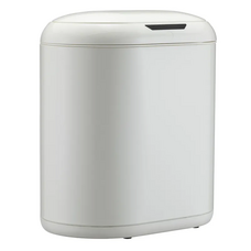 Відро для сміття сенсорне овальне Mixxus Premium Topper-TC0112 White 12л колір білий (MI7082)