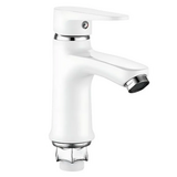 Смеситель для умывальника Mixxus Elvis 001 (NUT) White (без подвода) (MI6583)