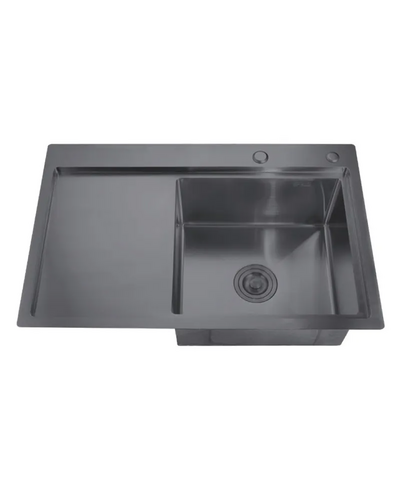 Мойка Zerix ZH7849R-215 Nano-Black (3.0/0.8) из нержавеющей стали (MX1592) Мойка Zerix ZH7849R-215 Nano-Black (3.0/0.8) из нержавеющей стали (MX1592)