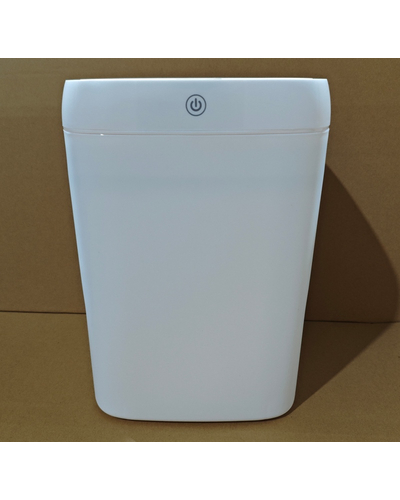 Мусорное ведро сенсорное прямоугольное Mixxus Wave-TC0314 White 14 л (цвет белый) (MI8404)