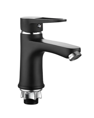 Смеситель для умывальника Mixxus Elba 001 (NUT) Black (без подвода) (MI6578)