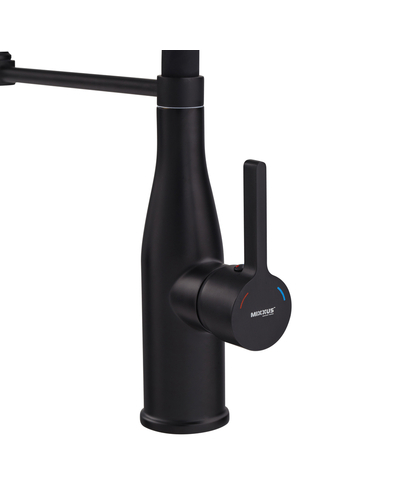 Змішувач для кухні Mixxus Premium Summer 017 Black REFL.Black (MI6961)