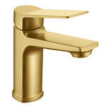 Смеситель для умывальника Mixxus Wilson 001 Brushed Gold (Цвет матового золота) (MI7128)