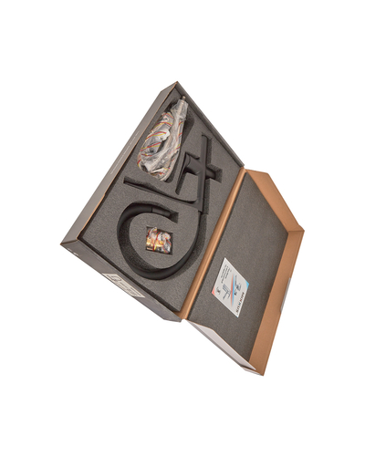 Смеситель для кухни Mixxus Premium Derby 021 (NUT) BLACK REFL.BLACK с выходом для питьевой воды (MI6606)