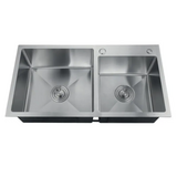 Мийка Zerix ZH7843D-215.SUS304 (3.0/0.8) з нержавіючої сталі SUS304 (MX1593)