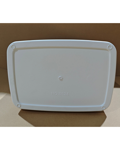Мусорное ведро сенсорное прямоугольное Mixxus WAVE-TC0110 White 10 л цвет белый (MI7073)