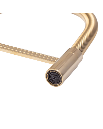 Смеситель для кухни Mixxus Premium Spark 017 GOLD (MI6972)