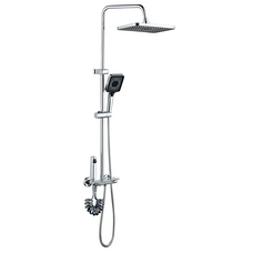 Душова система зі змішувачем Mixxus Premium Marlin 009-J з кнопкою перемикання, 4 режими (MI6830)