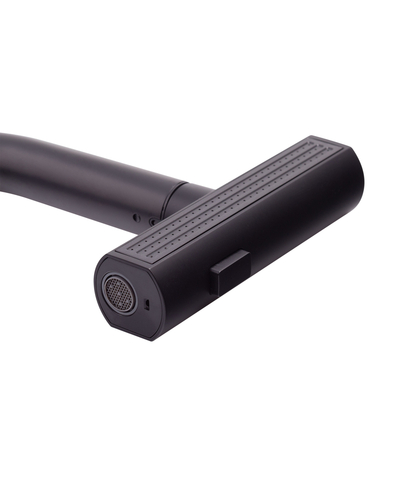 Змішувач для кухні з висувним виливом Mixxus Premium Hammer 014 Black (MI6954)