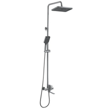 Душова система зі змішувачем Mixxus Lord 009-J Graphite (Колір графіт) (MI7133)