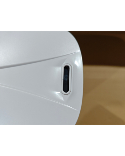 Мусорное ведро сенсорное овальное Mixxus Flat-TC0109 White 9 л цвет белый (MI7074)