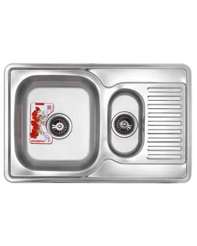 Мийка кухонна Zerix Z7850A-08-180E Armonia (Satin) (ZS0576) Мийка кухонна Zerix Z7850A-08-180E Armonia (Satin) (ZS0576)