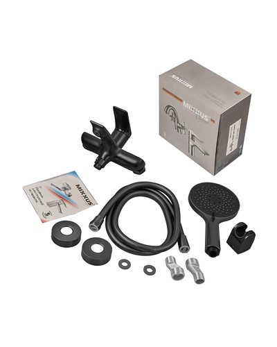 Смеситель для ванны Mixxus Premium Derby 009 (EURO) BLACK (MI6603)