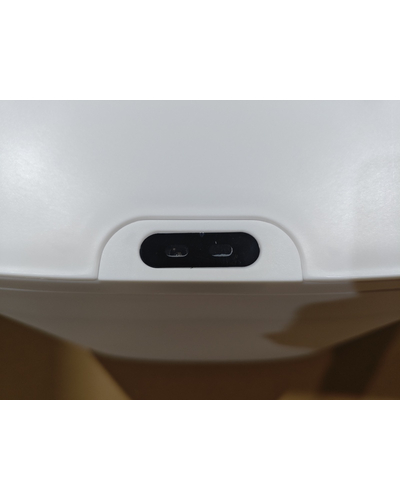 Мусорное ведро сенсорное прямоугольное Mixxus Wave-TC0414 White 14 л (цвет белый) (MI8405)