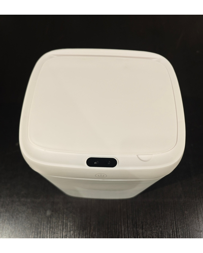 Мусорное ведро сенсорное прямоугольное Mixxus Wave-TC0314 White 14 л (цвет белый) (MI8404)