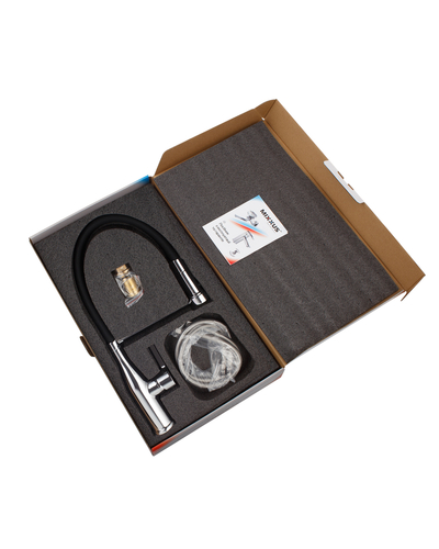 Змішувач для кухні Mixxus Premium Summer 017 REFL.Black (MI6960)